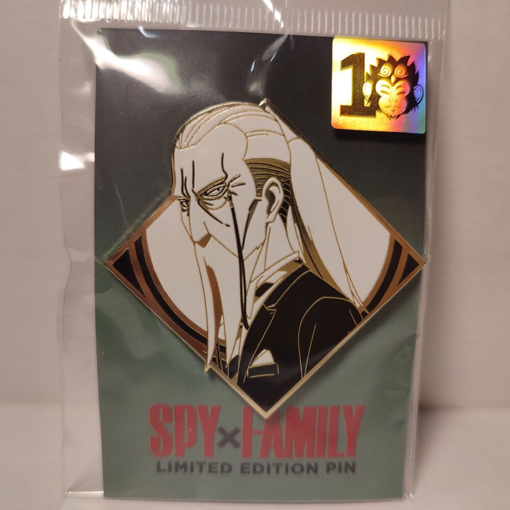 Spy X Family Henry Henderson Enamel Pin Official Limited Edition Anime Brooch